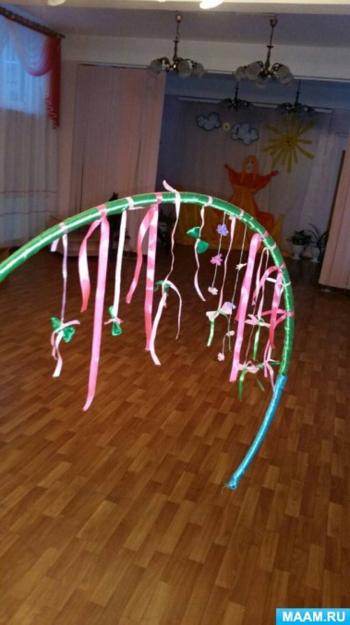 Фигуры из обручей для танца