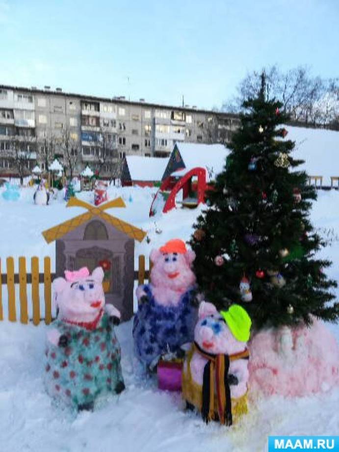 Зимние и новогодние поделки в детский сад: 48 идей и шаблонов