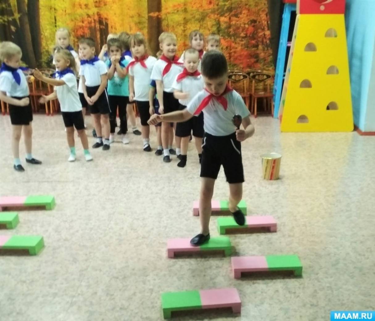 спортивные развлечения для детей средней группы
