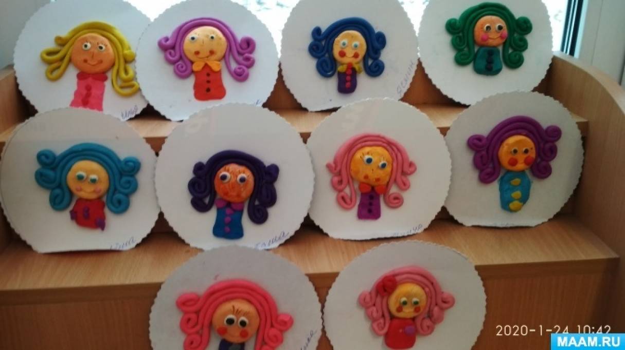 рисование в старшей группе к 8 марта