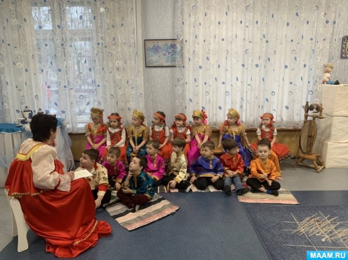 Занятие по познавательному развитию в средней группе «Богатыри земли Русской»