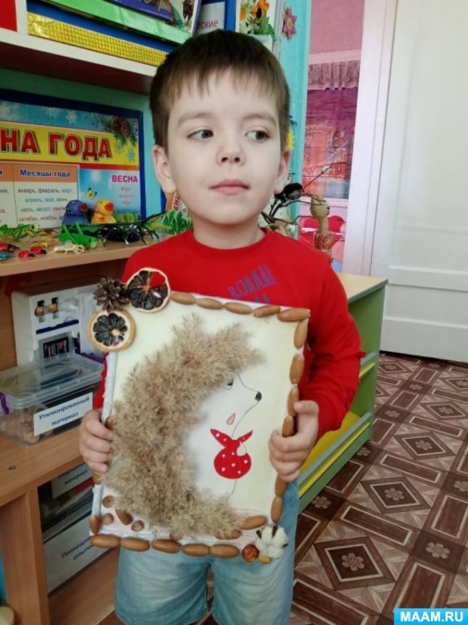 Фотоотчет «Выставка поделок из природного материала в старшей группе»