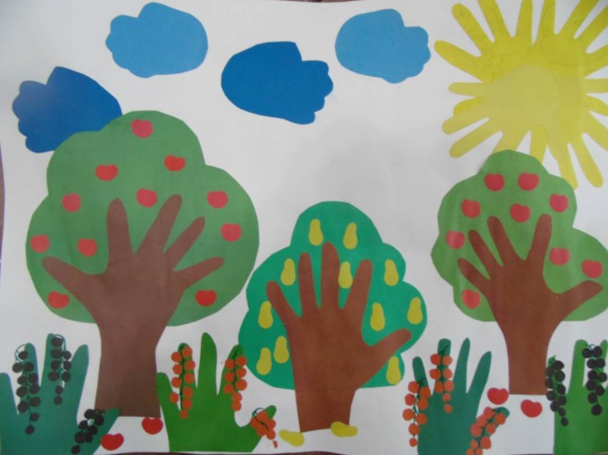 День леса в детском саду подготовительная. Аппликация ладошки для дошкольников. Аппликация из ладошек. Рисование с элементами аппликации. Поделки с ладошками детей.