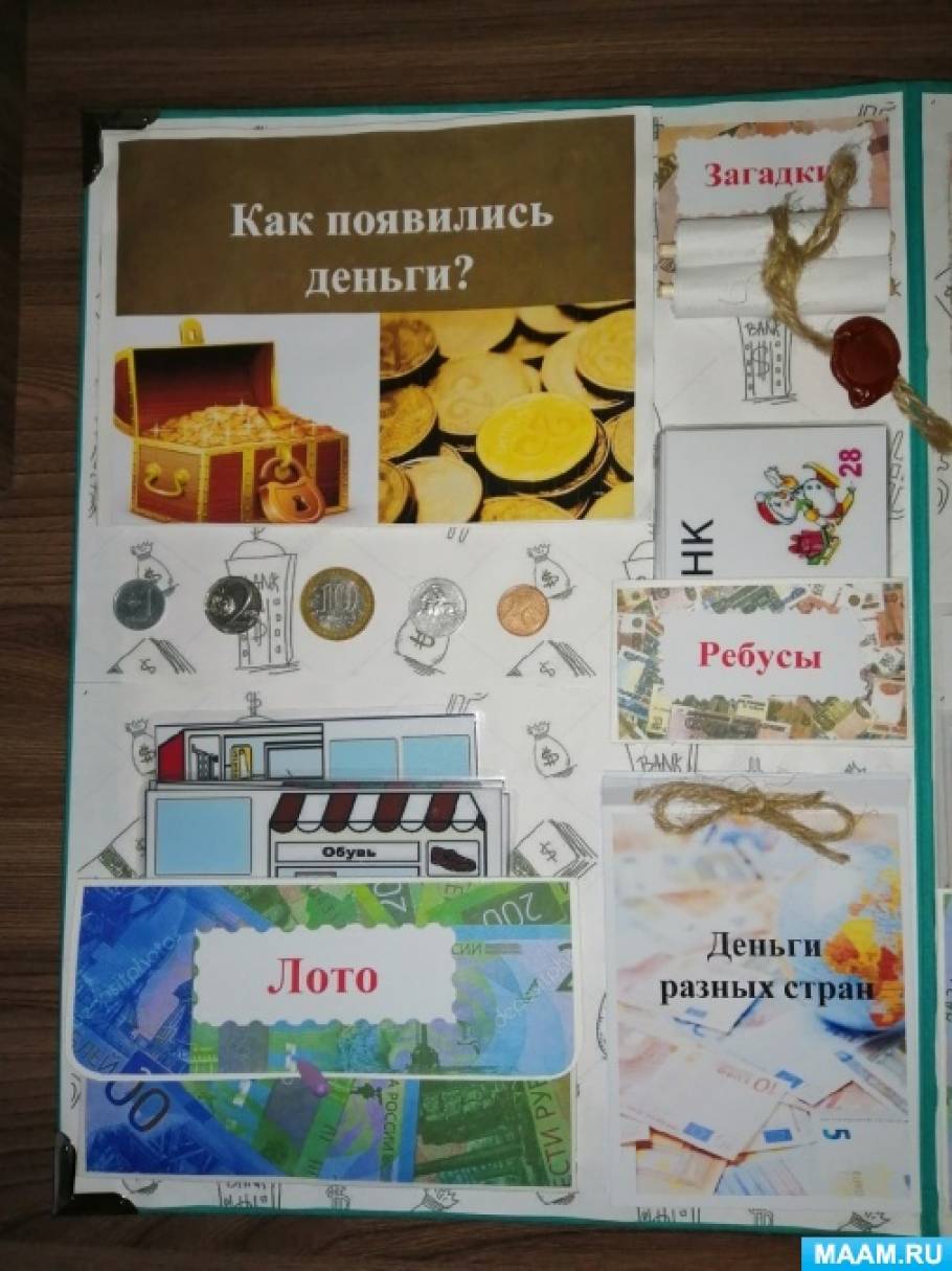 Проект юный финансист в подготовительной группе