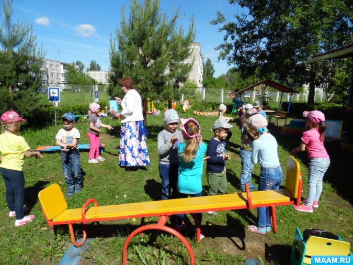 Конспект развлечения в детском саду