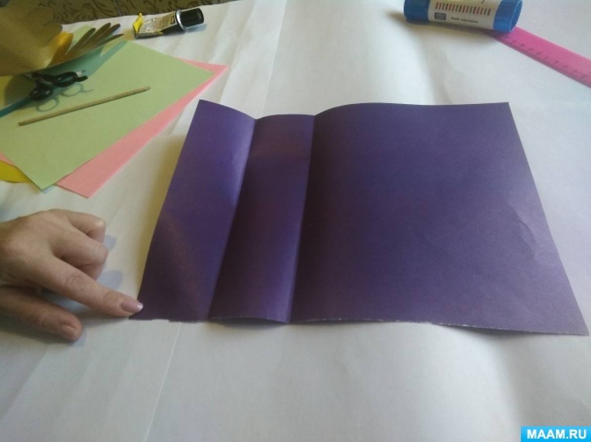 Как сделать ладошку на палочке