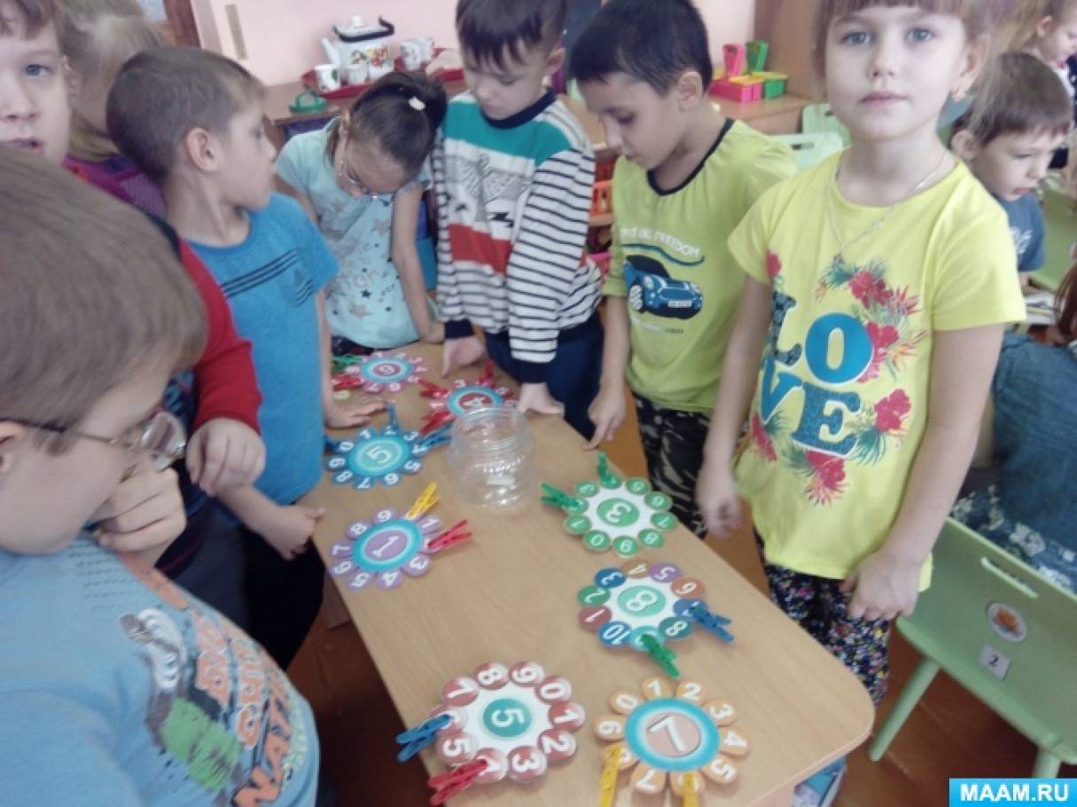 Открытое мероприятие в подготовительной группе