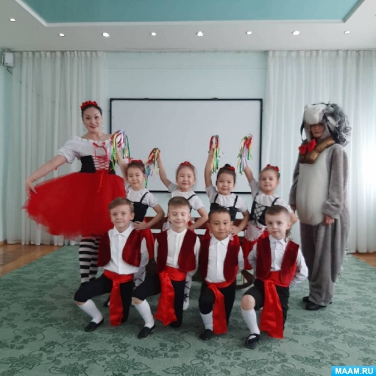 Проект «Радуга танца» в рамках образовательной программы «Шаг к танцу» для детей 5–7 лет