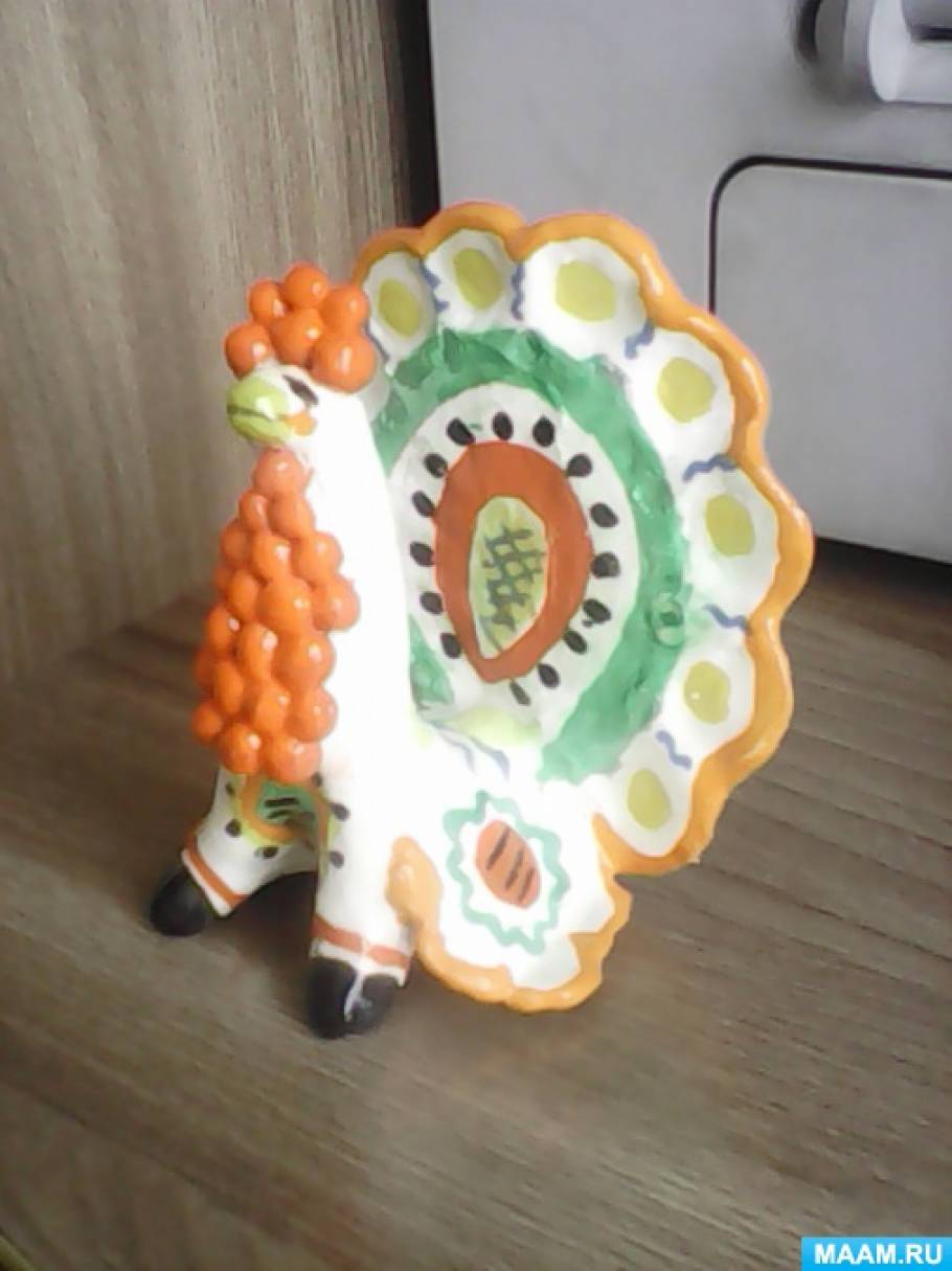 Лепка дымковской игрушки из глины Фото Лепка дымковской игрушки из глины