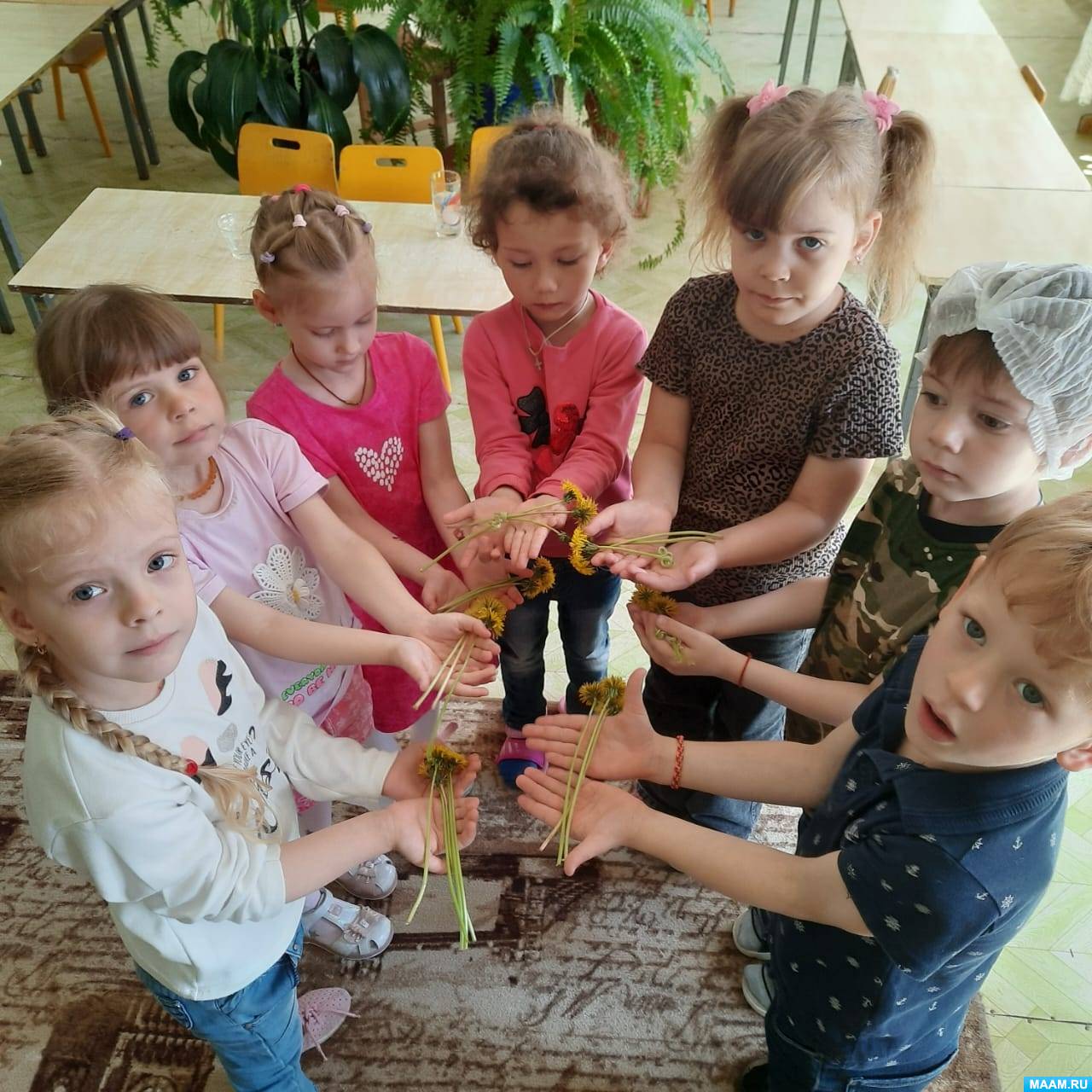Смотреть фотографию №1 Фото №1 В нашей группе Светлячки прошёл день одуванчика