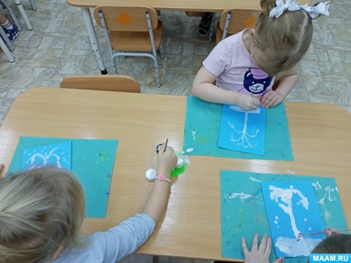 Конспект занятия по рисованию «Белая берёза» в средней группе Фото Конспект занятия по рисованию «Белая берёза» в средней группе