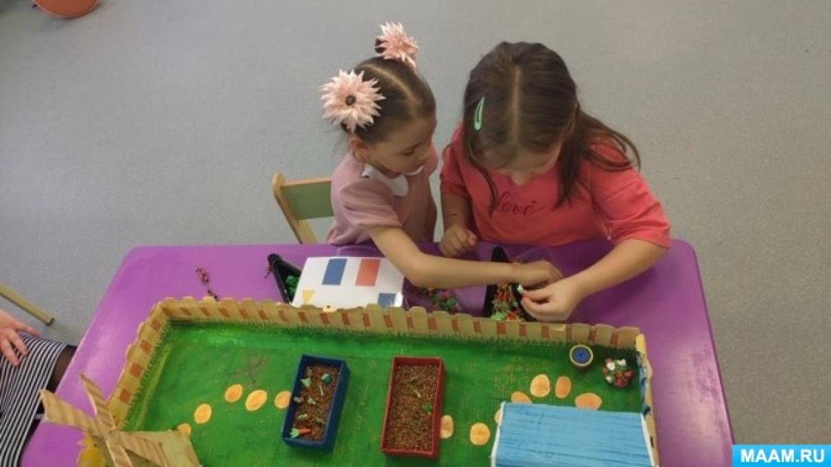 Использование макета «Огород» в детском саду (5 фото). Воспитателям ...