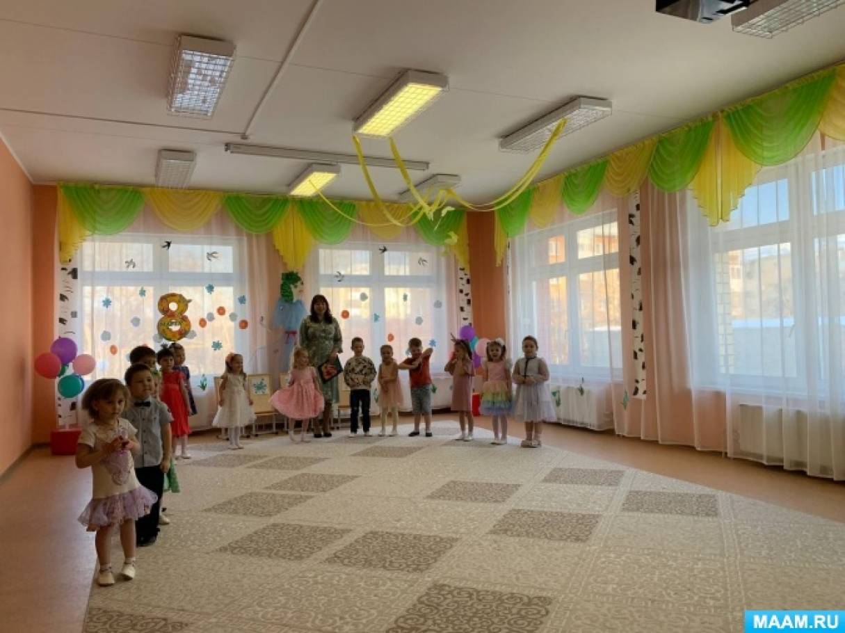 утренник к 8 марта в средней группе доу