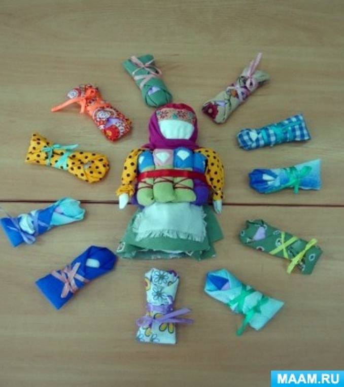 Мастер-класс для детей старшего дошкольного возраста «Знакомство с народной куклой изготовление куклы — оберега «Пеленашка»