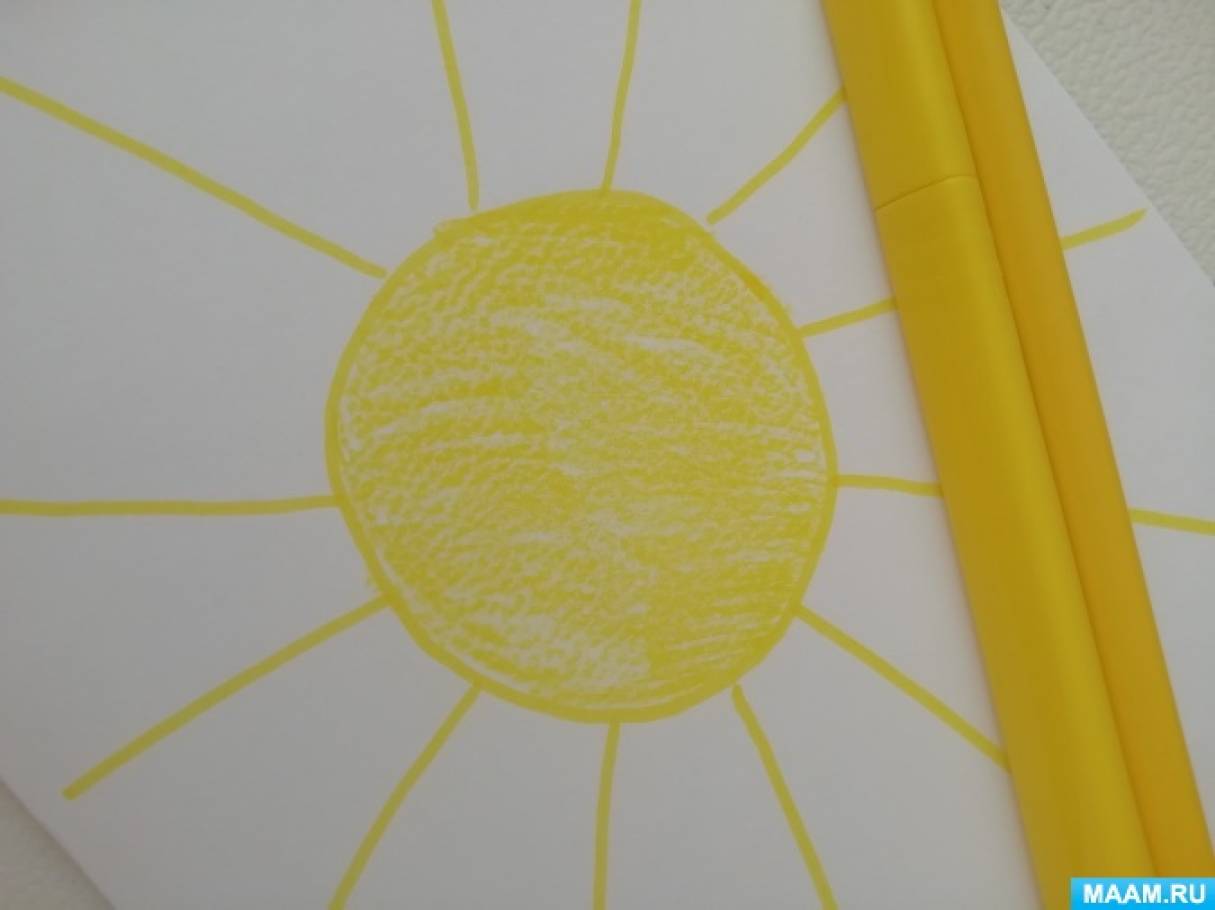 Рисование солнышко 2 младшая группа. Рисование солнце в младшей группе. Рисование во второй младшей группе солнышко-колоколнышко.