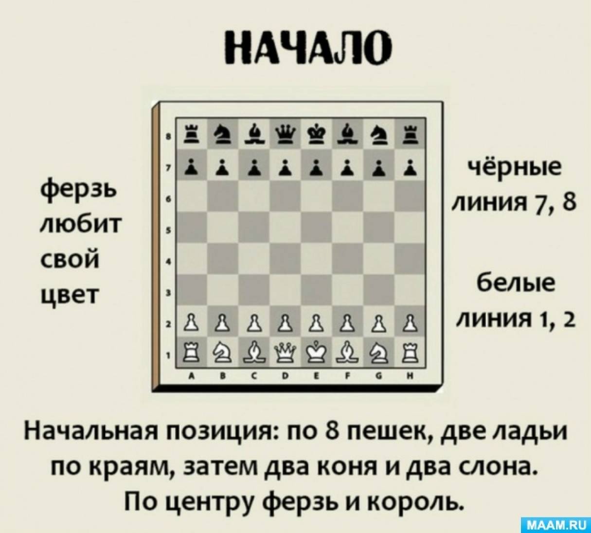 Правила игры chess