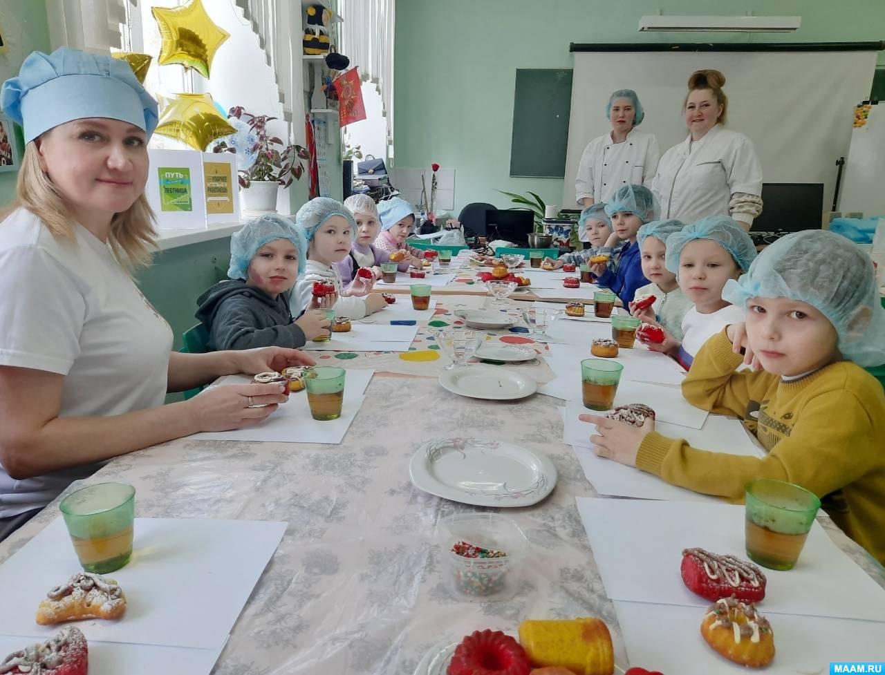 «Сначала учёба — потом работа». Фотоотчет об экскурсии подготовительной группы в индустриально-технологический техникум