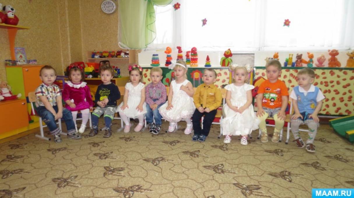 сценарии к 8 марта для первой младшей группе