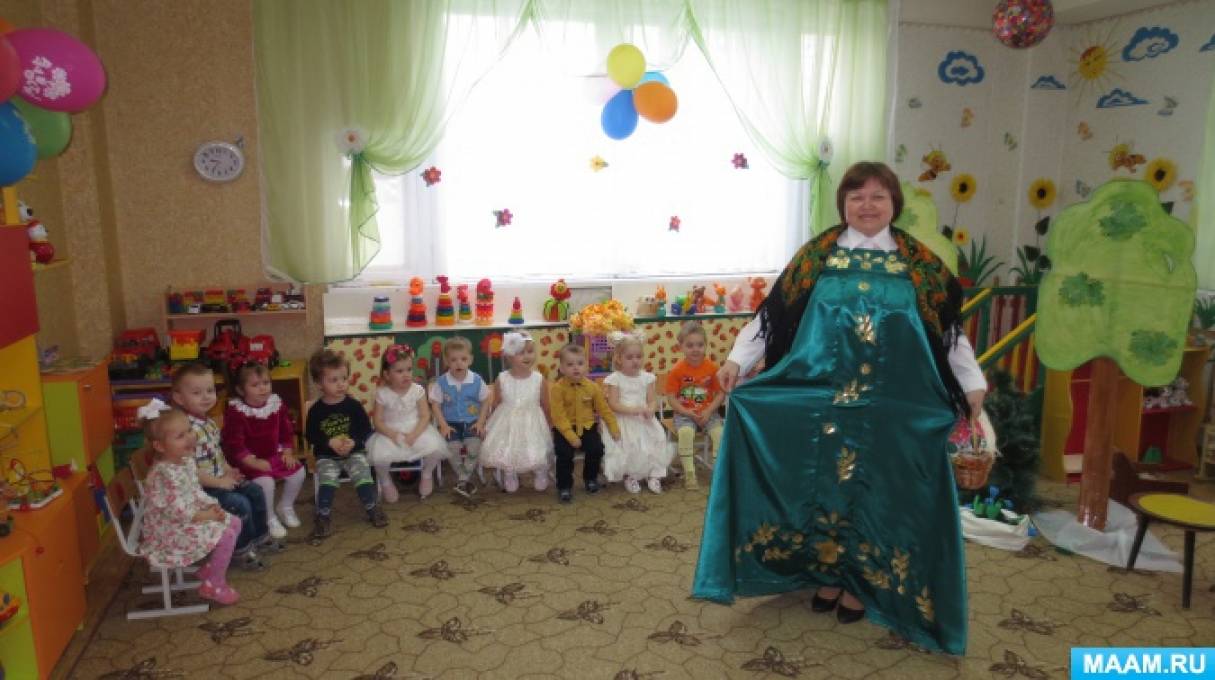 сценарии к 8 марта для первой младшей группе