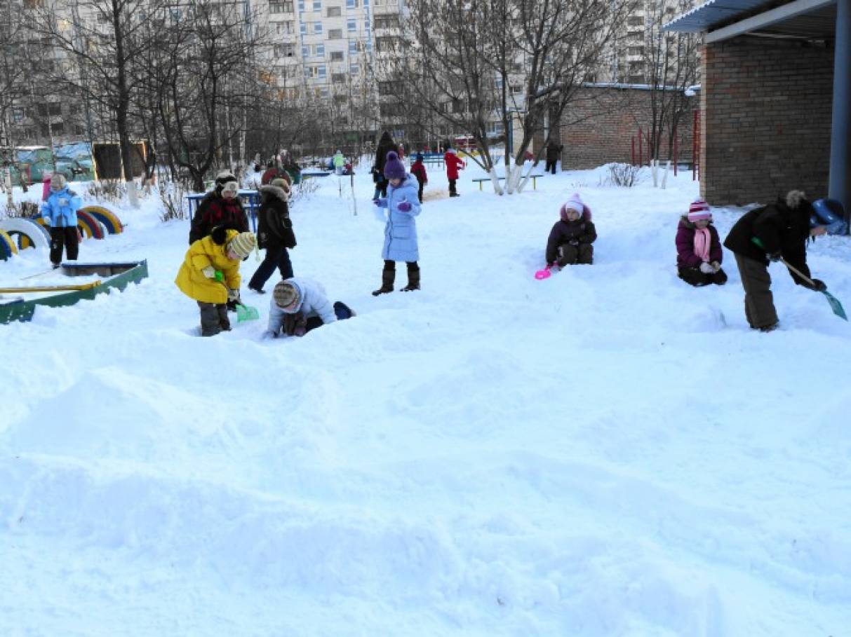 Прогулки в доу зимой. Прогулки в доу зимой