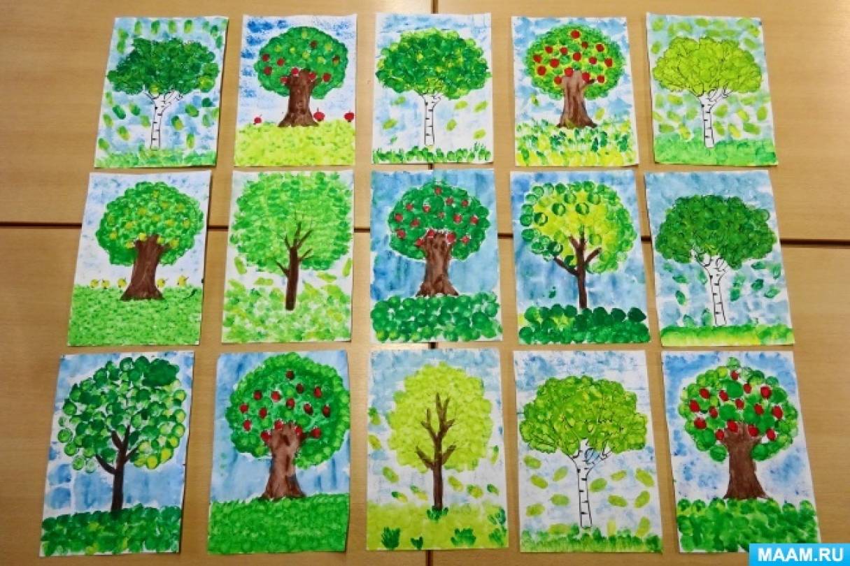 День леса в детском саду подготовительная группа. Деревья подготовительная группа. Рисование в старшей группе. Рисование деревьев в детском саду. Рисование на тему деревья.