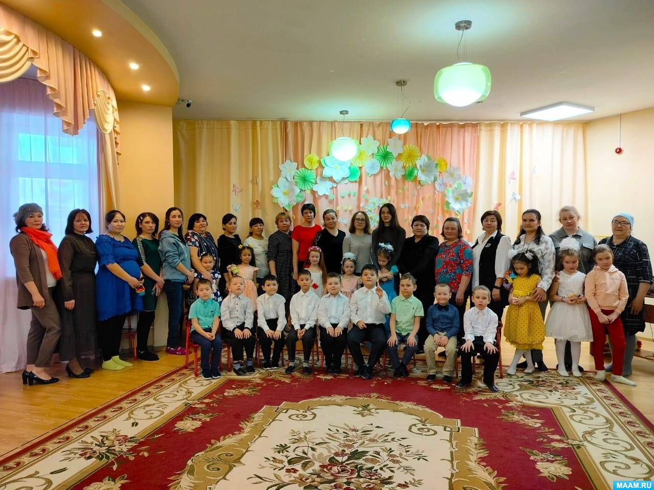 занятие к 8 марта в подготовительной группе