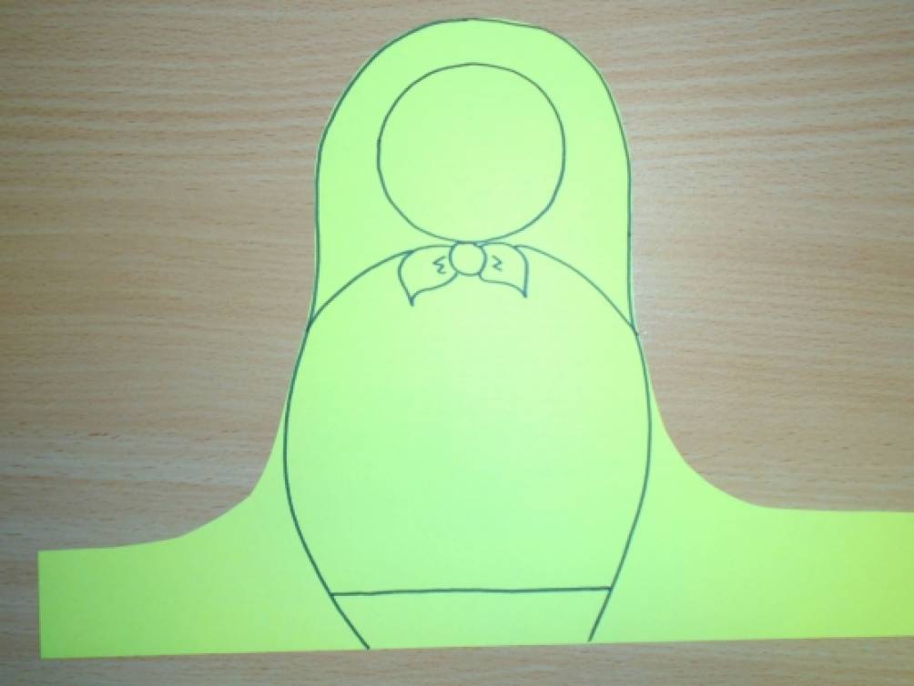 Оригами матрешка из бумаги схемы для дошкольников