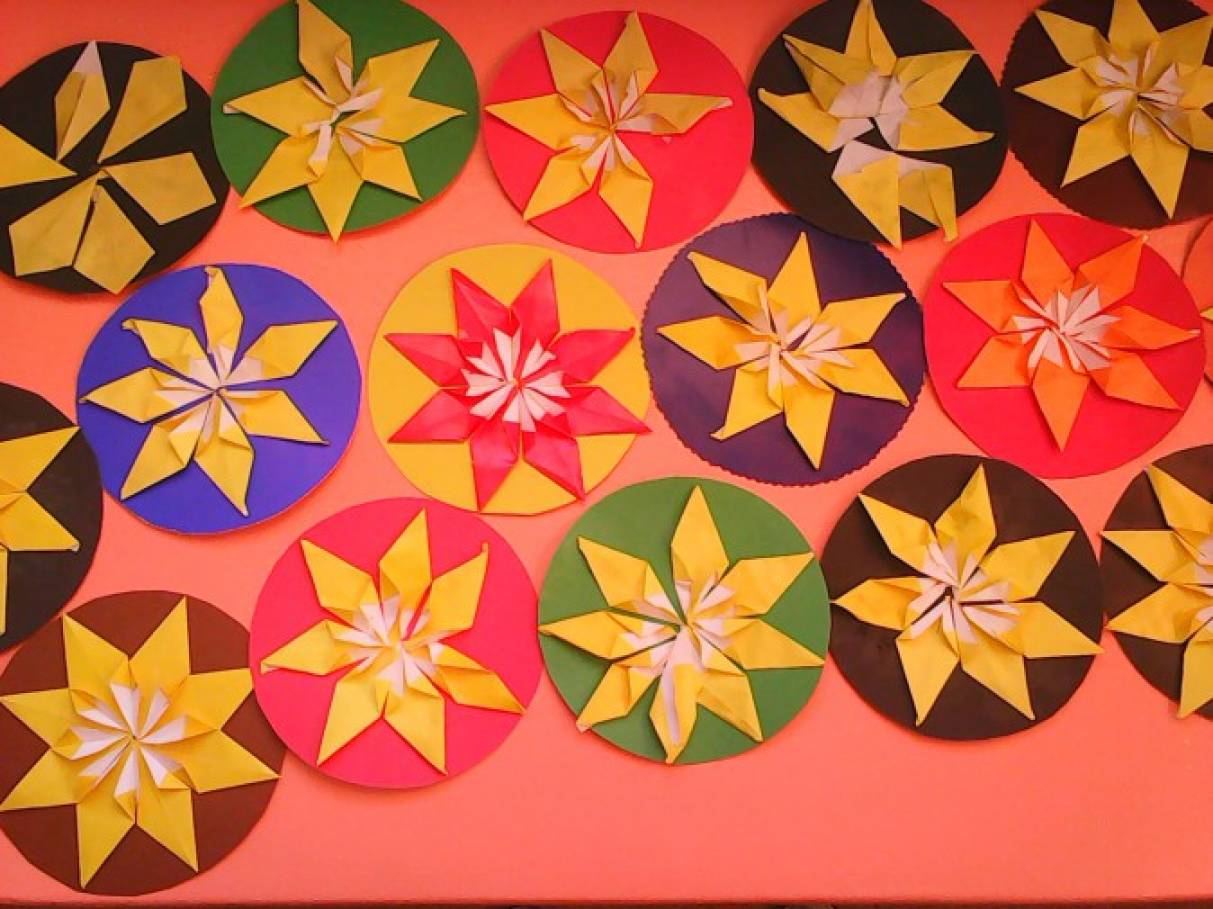 Оригами цветов из бумаги. Схемы. Цветы из бумаги в технике «оригами». Мастер-класс с пошаговым фото