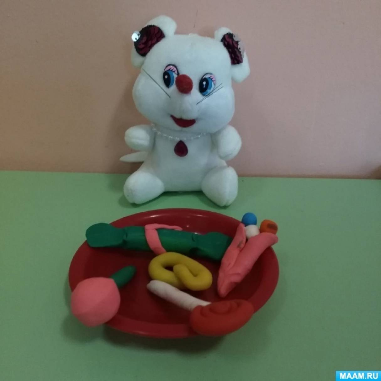 Конспект занятия по лепке в средней группе «Угощение для Кузьмы»