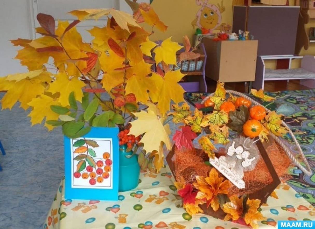 Фотоотчет «Осенняя чудо-выставка в детском саду»  (вторая младшая группа)