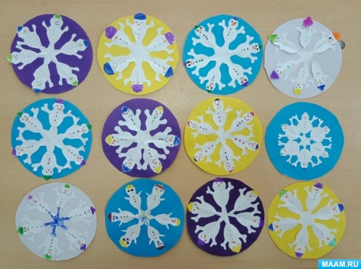 Как складывать бумагу для снежинок: простые и красивые варианты