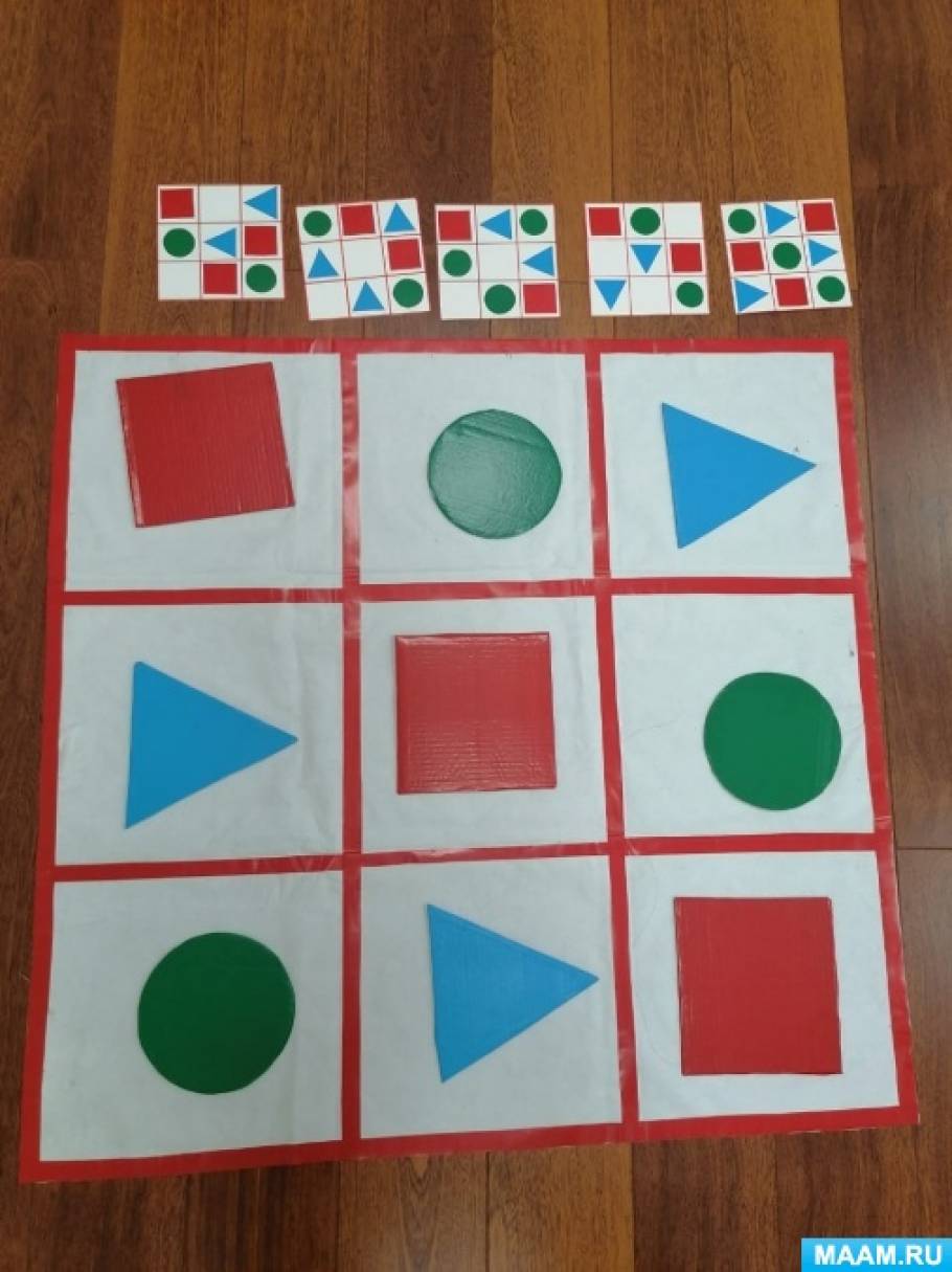 Напольная дидактическая игра «Судоку» и «Классика» для детей 3–6 лет