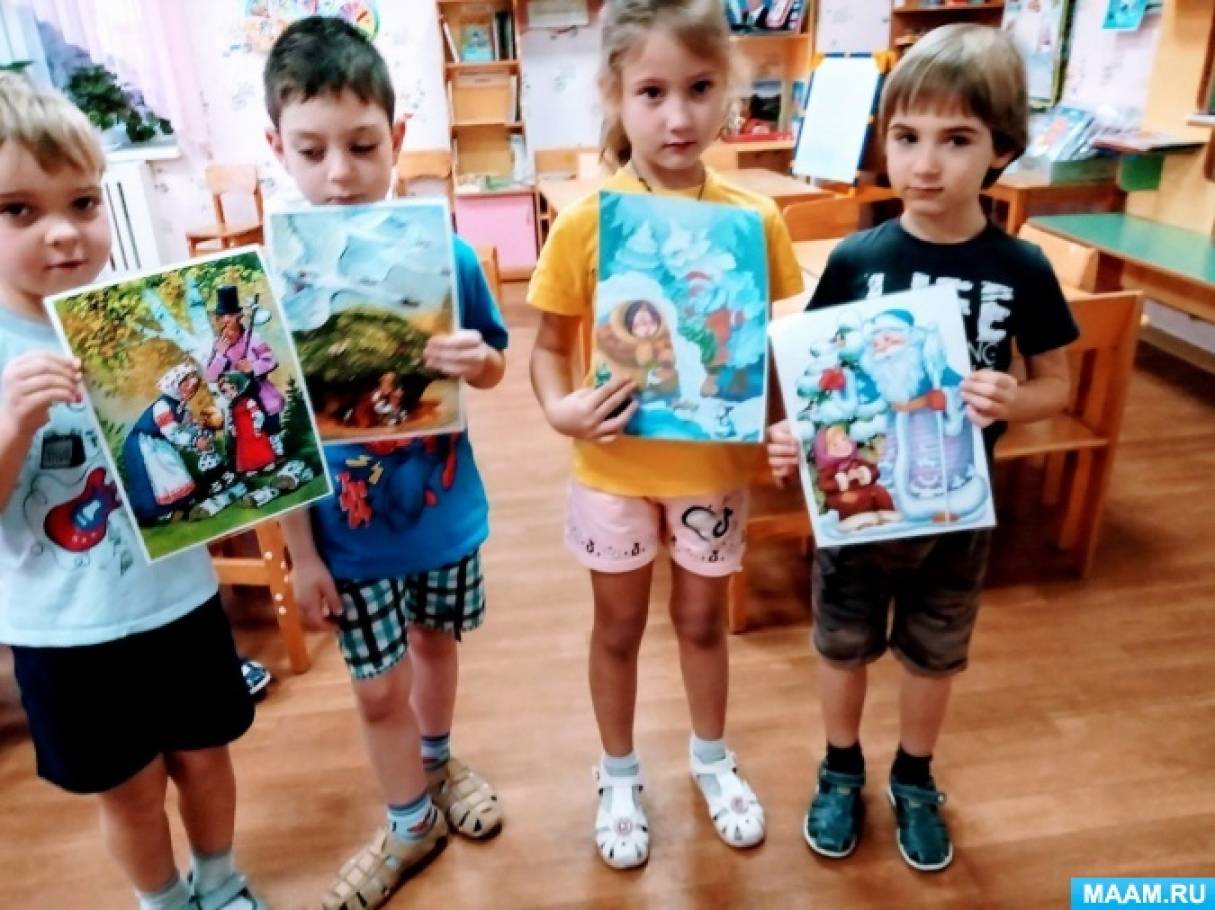 Краткосрочный проект в гостях у сказки средняя группа