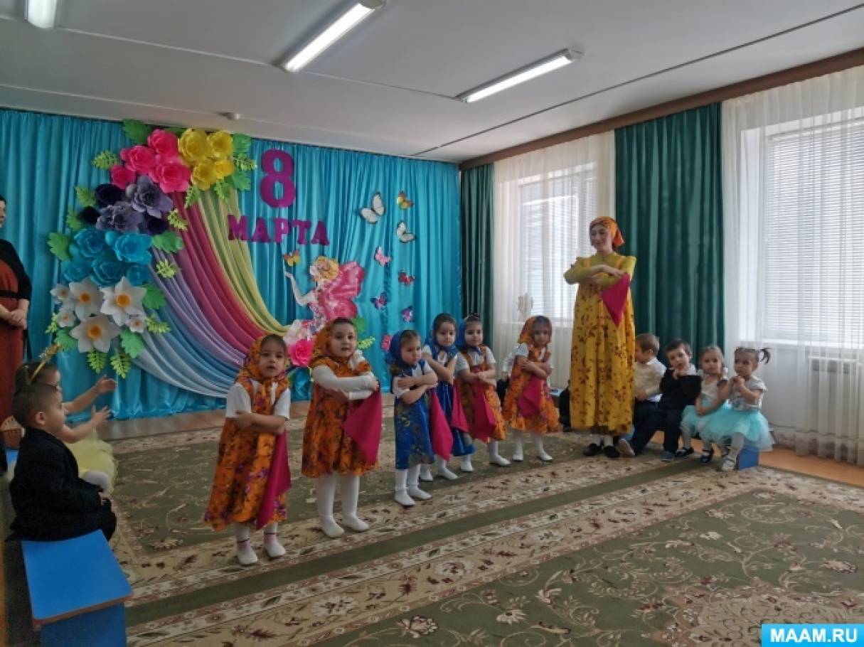 сценарий для детских утренников на 8 марта