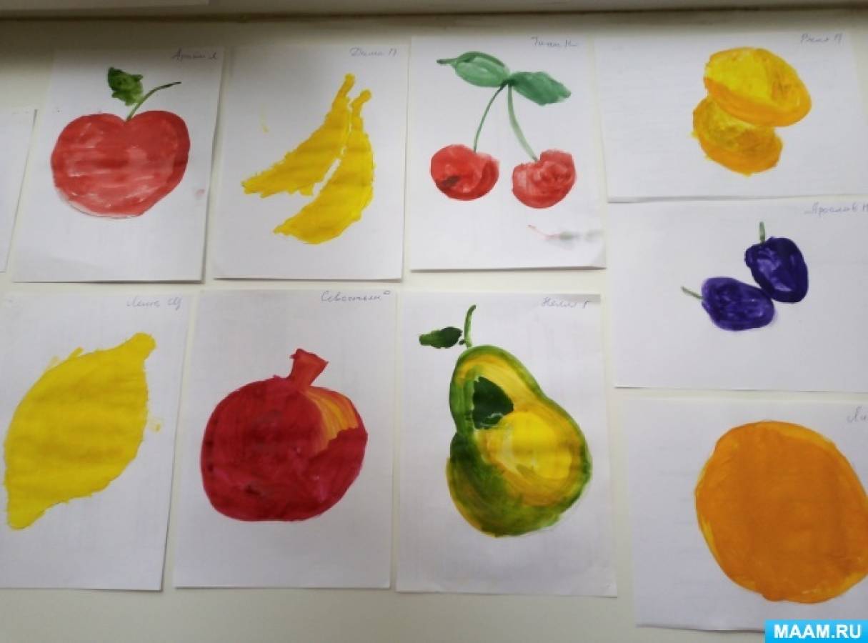 Фрукты первая младшая. Рисование фрукты в средней группе. Рисование фрукты младшая группа. Рисование фруктов в средней группе. Рисование фрукты в первой младшей группе.