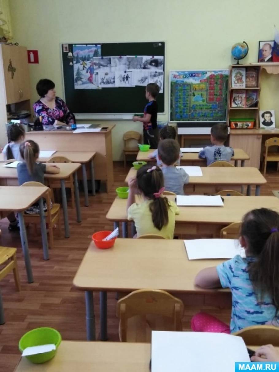 Смотреть фотографию №2 Фото №2 Добиться повторения усвоения систематизации знания детей о зиме