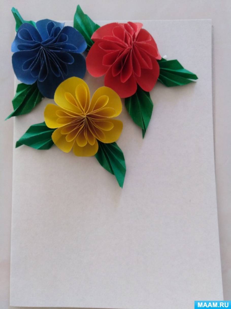 Цветы из бумаги | Как сделать Цветок своими руками