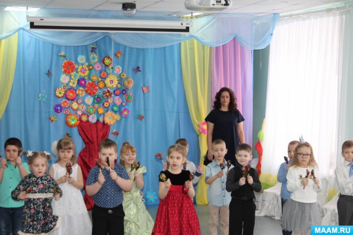 сценарий утренника на 8 марта в старшей группе детского