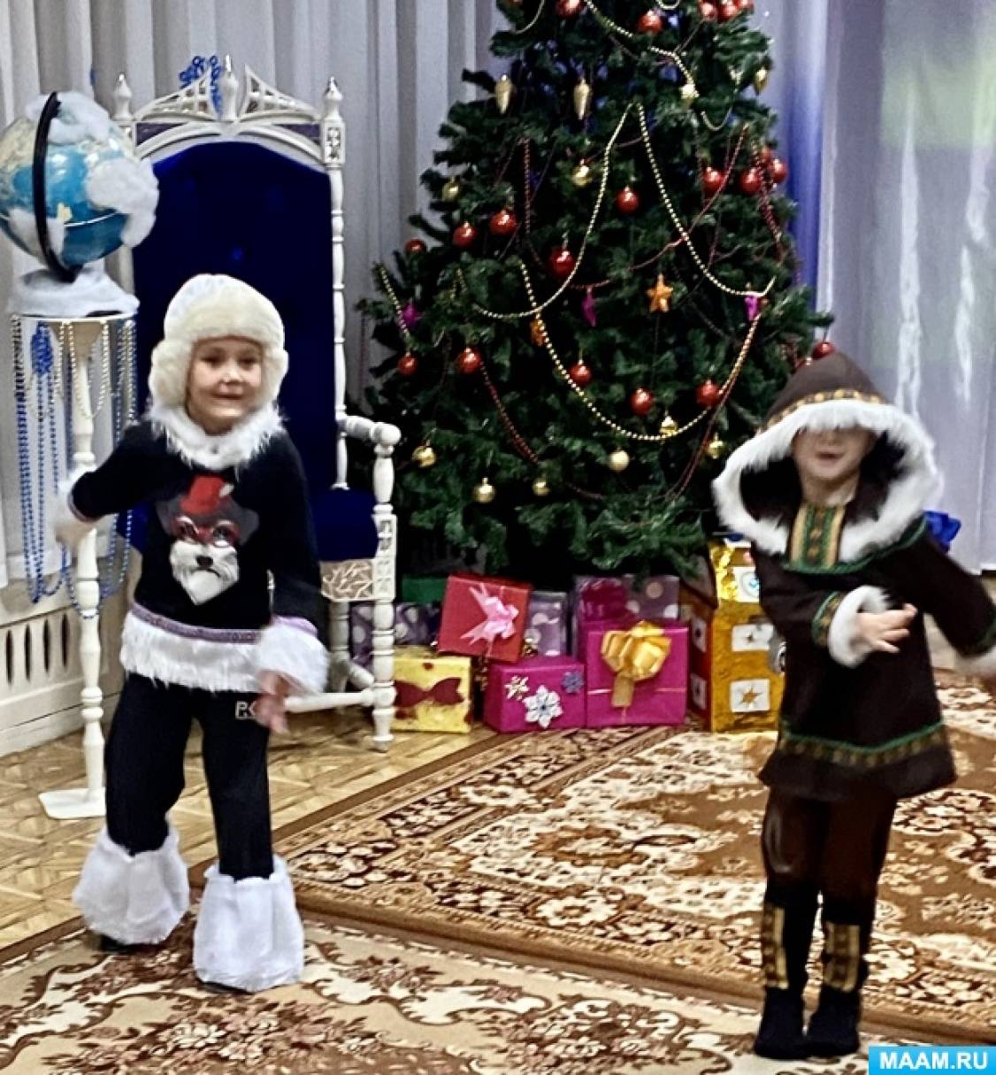 Смотреть фотографию №1 Фото №1 Сценарий новогоднего утренника в детском саду для подготовительной группы