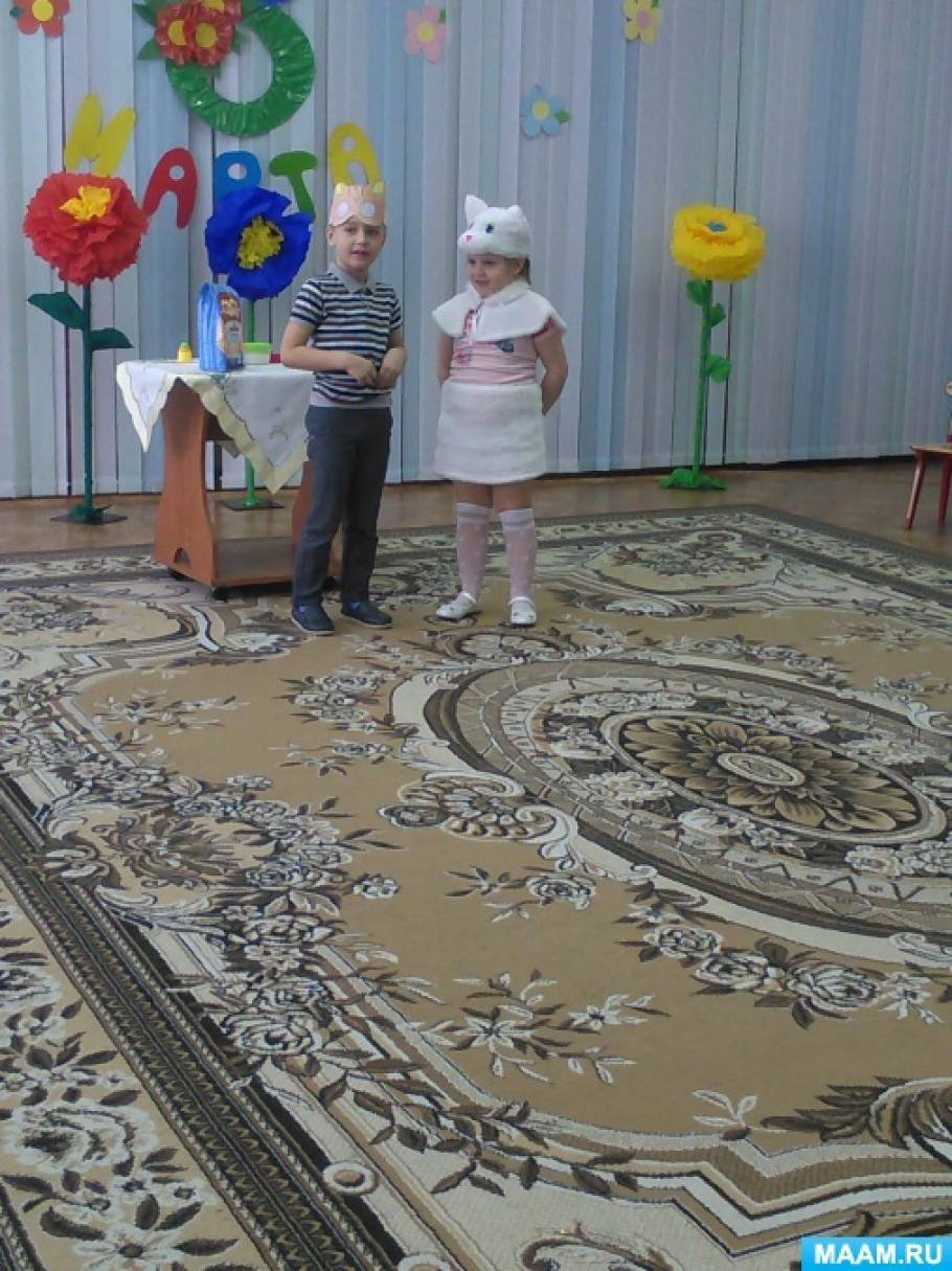 Сценарий 8 марта в средней группе в детском саду
