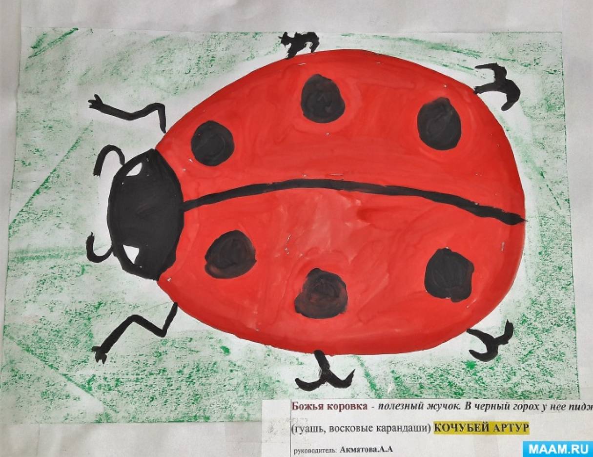 Божья коровка изо 1 класс презентация