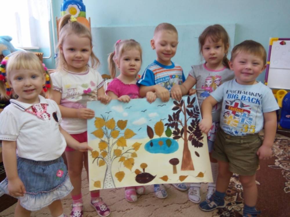Коллективная работа. Панно «Осень»