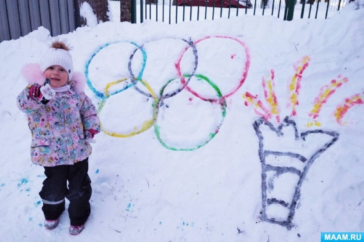 Фотоотчёт о проекте «Олимпийские игры» во второй младшей группе