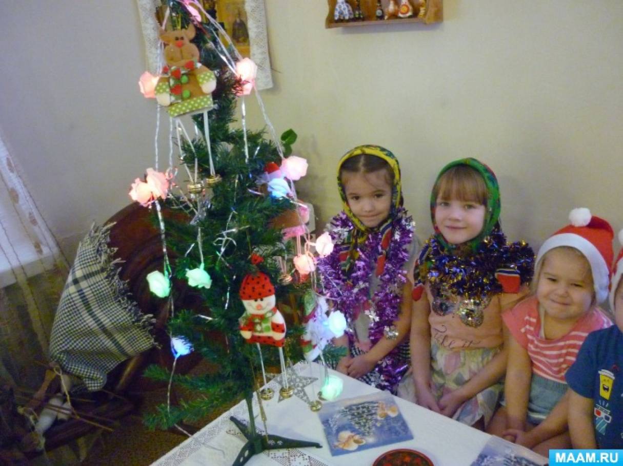 Сценка на рождество