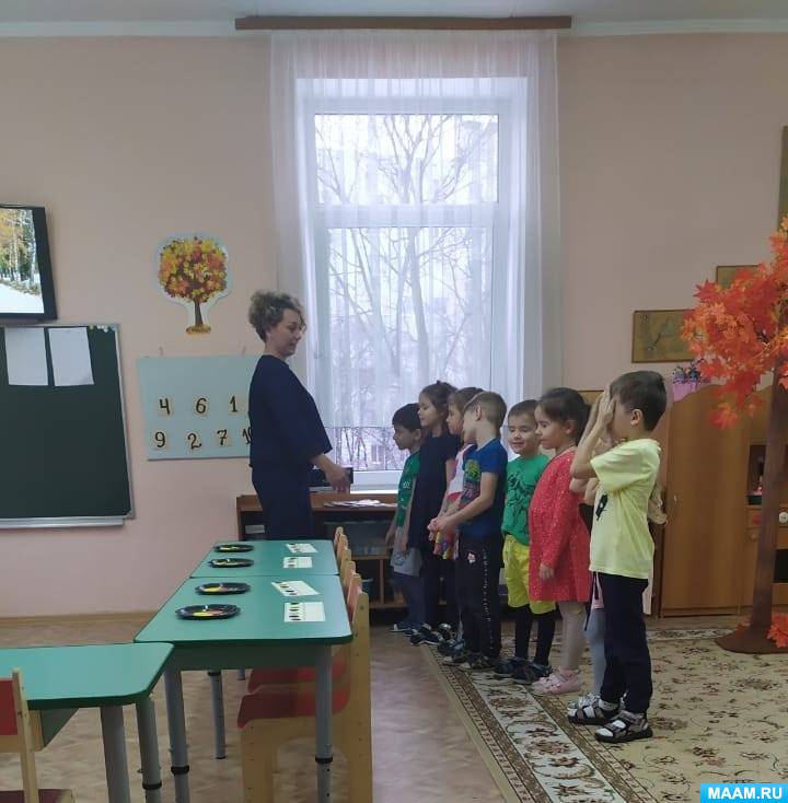 Конспект направленной образовательной деятельности по ФЭМП «Прогулка по осеннему лесу. Числовой ряд» в старшей группе