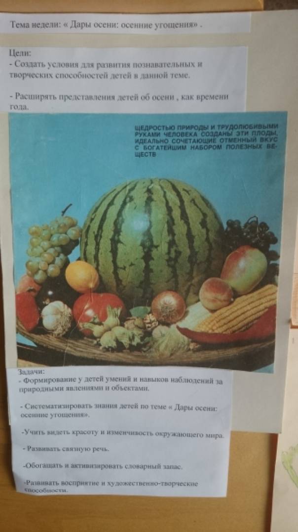 Художественное творчество «Дары осени. Осенние угощения» Фото Художественное творчество «Дары осени. Осенние угощения»