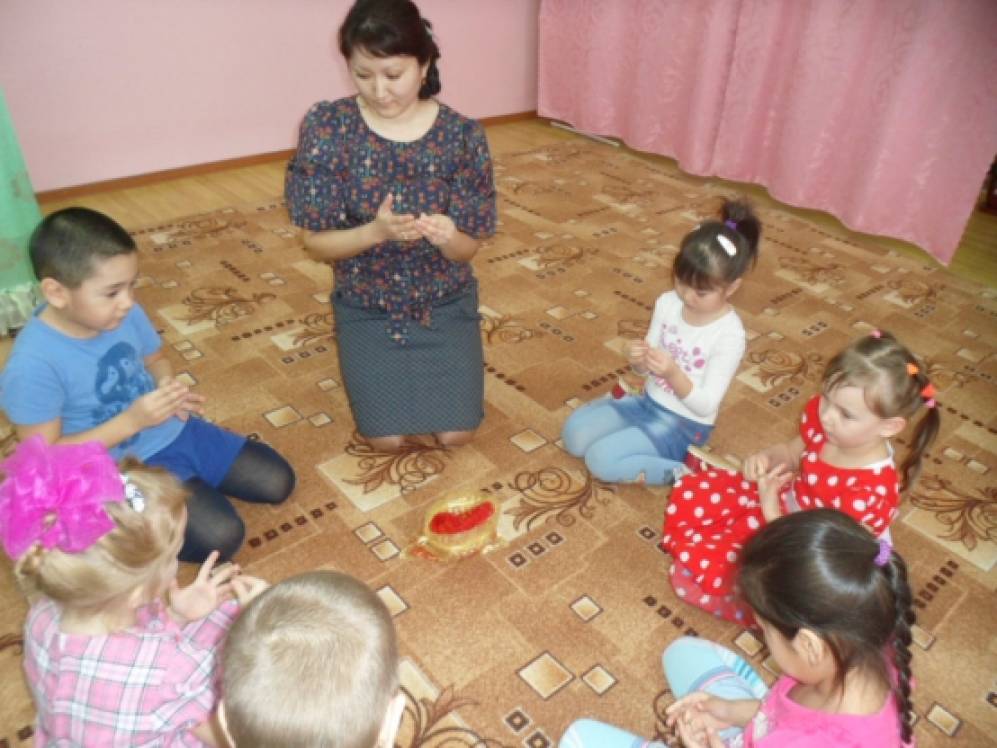 Конспект занятия с ребенком 5 лет
