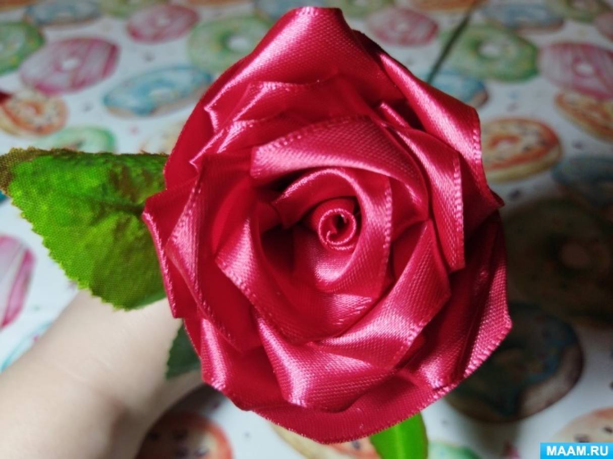 Нежный топиарий из лент: 30 фото-идей для романтичного подарка