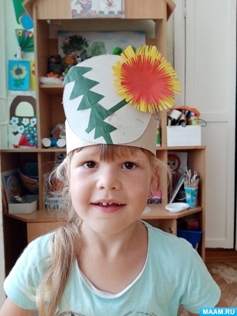 Фотоотчёт «Как мы готовили маски к празднику цветов». Воспитателям ...