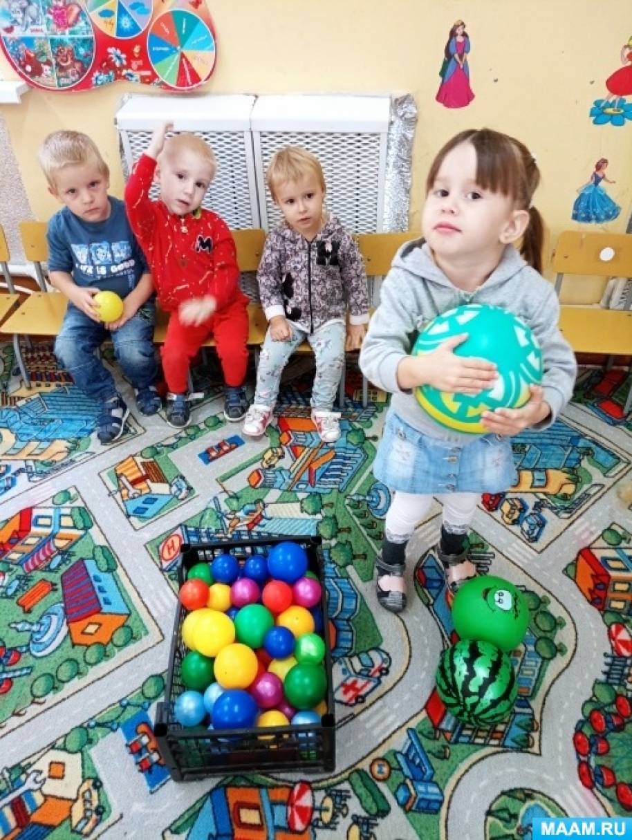 Конспект ОД по аппликации во второй младшей группе «Большой и маленькие ...